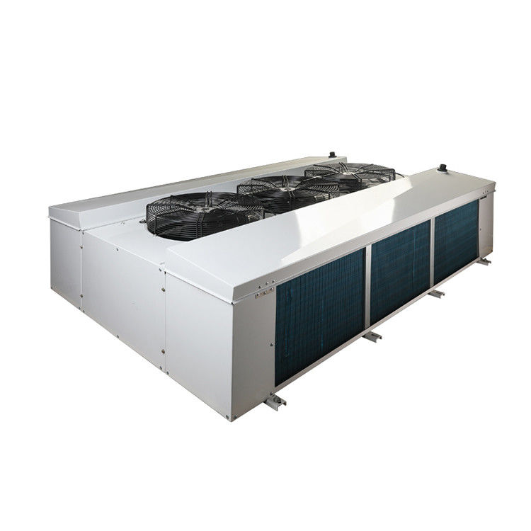 Large heat transfer area, slow frosting speed, and high anti-corrosion industrial ethylene glycol dual outlet cold air fan can be selected as the fan