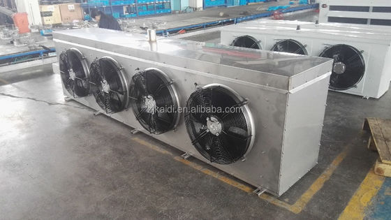 Odm14.5mm Copper Tube ห้องเย็น Sus Stainless Air Cooler Coolroom Unit สำหรับการละลายน้ำแข็งด้วยน้ำเย็น
