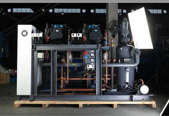 Commercial Condenser Refrigeration Compressor Rack System Custom