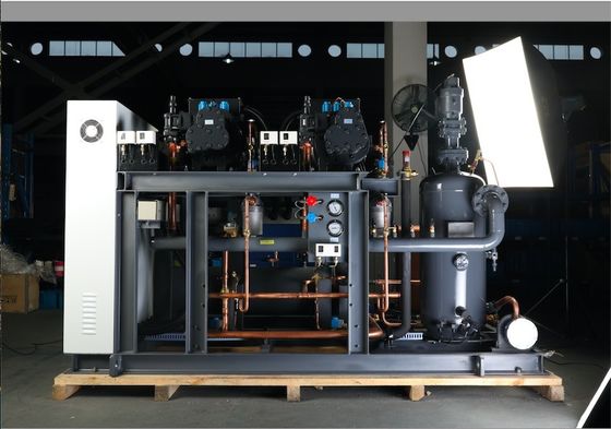 Coolroom Low Temp Screw Compressor Condensing Unit R22 เครื่องทำความเย็น