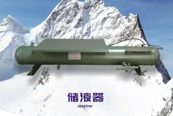 Shell tube Horizontal Liquid Receiver เครื่องรับทำความเย็นมาตรฐาน