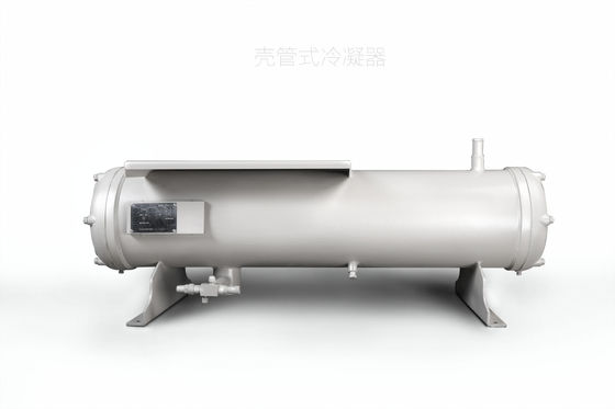 Shell Copper Tube เครื่องรับของเหลวแนวนอน เครื่องรับทำความเย็นมาตรฐาน
