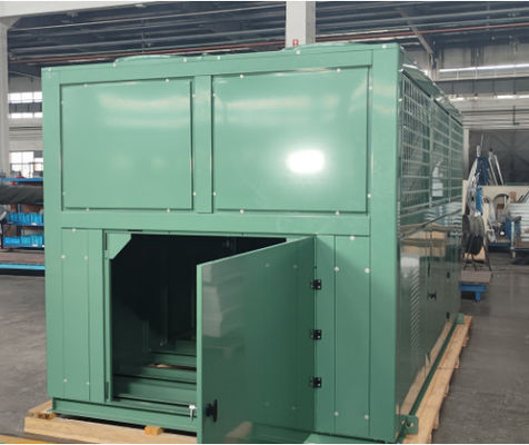 V Wave Type Fin High Capacity Cold Room Condenser สําหรับวงจรเย็น