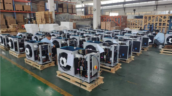 2 Hp 5 Hp ยุโรปมาตรฐาน ห้องเย็น Condensing Unit Scroll Compressor สําหรับซุปเปอร์มาร์ค